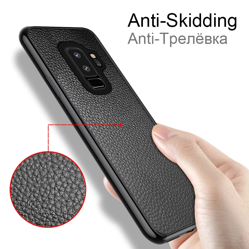 Ультратонкий чехол VVKing для Samsung Galaxy S9 Plus мягкий силиконовый из ТПУ кожи S9Plus |