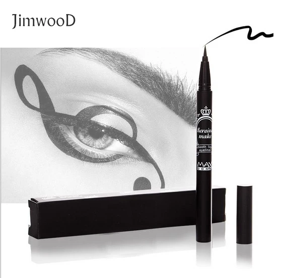

1PC Black Liquid Eyeliner Long-lasting Waterproof Eye Liner Pencil Pen Nice Makeup CosmeticTool brow liner Eye Shadow