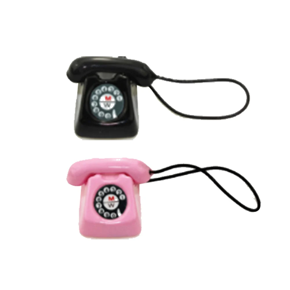2 шт. мини телефон миниатюрный играть набор декораций кукла интимные аксессуары