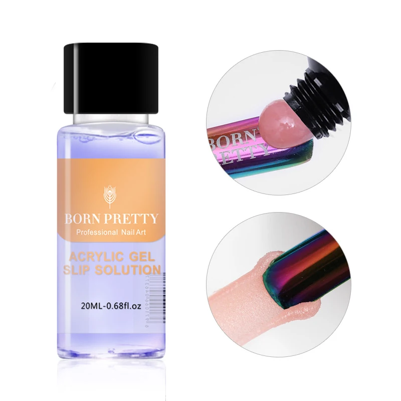 Slip Solution Гель-лак для ногтей BORN PRETTY, 20 мл, 2 слоя, меняющий цвет, впитывающий УФ-гель - Цвет: Slip Solution