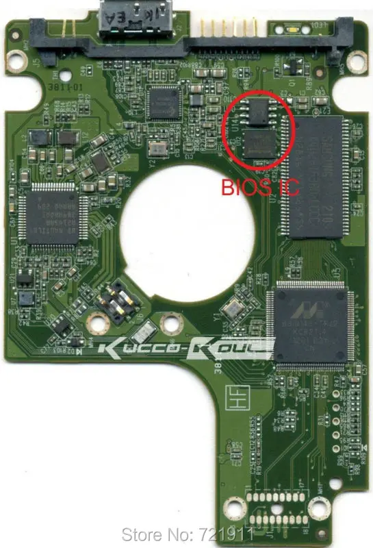 Материнская плата HDD PCB печатная 2060-771814-001 REV A/P1 для 2 5-дюймового USB 5 ремонт жесткого