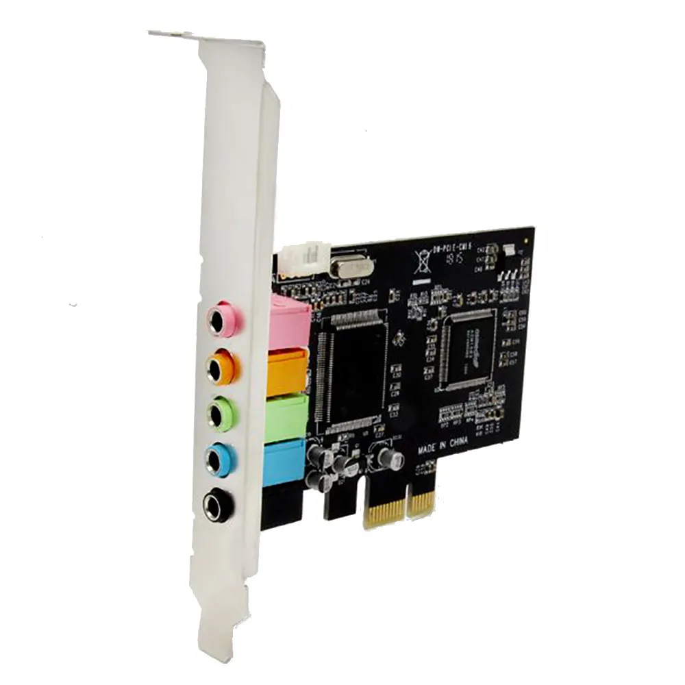 Аудио Звуковая карта PCI E 5 1 звук портов звуковая CMI8738 кино стерео объемная ED