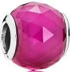 7 Модный подлинный 925 пробы Серебряный абстрактный граненый Шарм Подходит Pandora Браслеты оригинальные муранские стеклянные бусины Сделай Сам ювелирные изделия - Цвет: 7