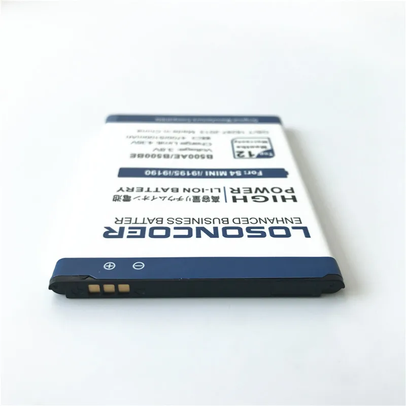100% оригинал LOSONCOER 5150mAh B500BE B500AE батарея для Samsung S4 Mini i9192 i9190 i9198 S4mini i9195 батареи