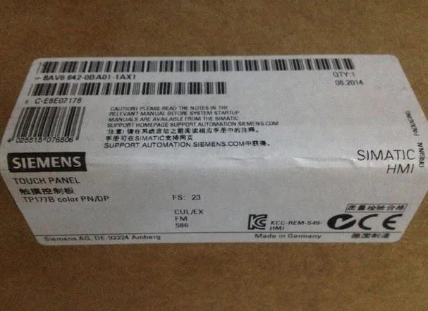 

Бесплатная доставка! Новый и оригинальный 6AV6 642-0BA01-1AX1 6AV6642-0BA01-1AX1