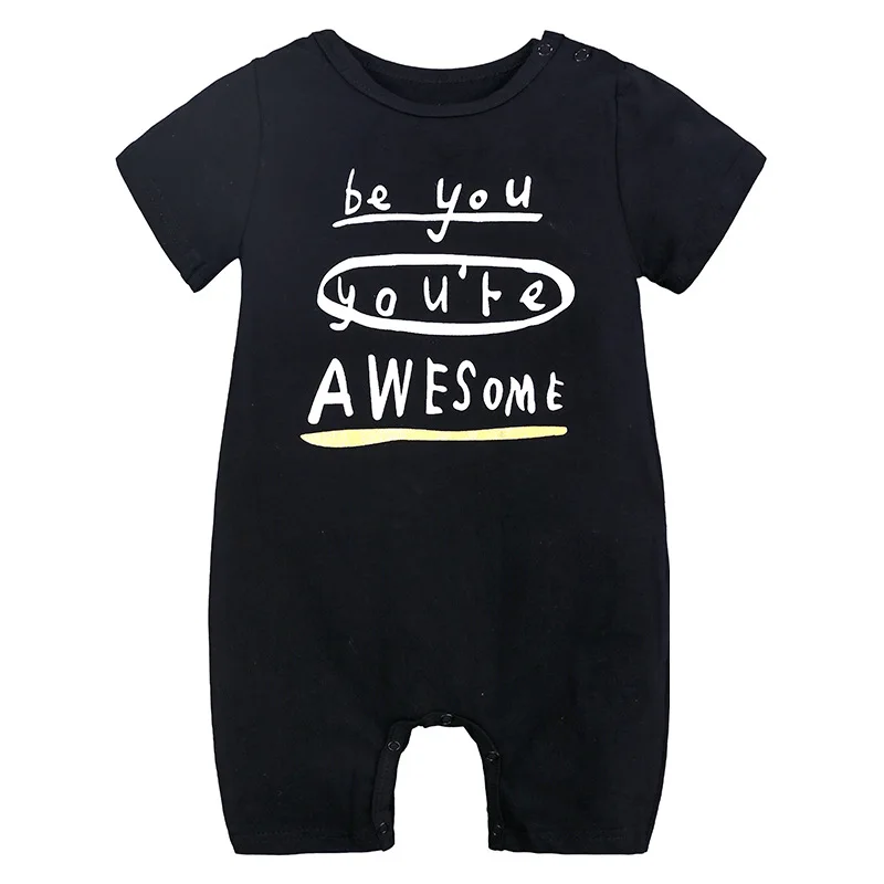 2019 для маленьких мальчиков ползунки летние шорты рукавом хлопок комбинезон