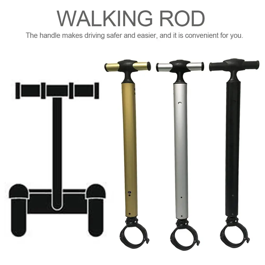 Купи Stretchable Aluminum Alloy Balance Scooter Handle Bar Smart Hover Scooter Support Handlebar for 6.5" 10" Two Wheeled Scooter за 750 рублей в магазине AliExpress