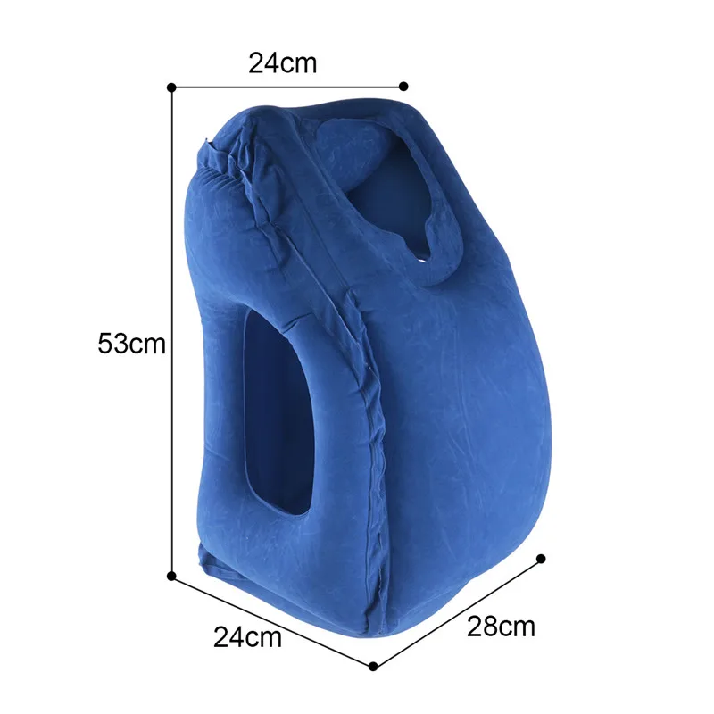 

Travel Pillow Inflatable Pillows Air Soft Cushion Trip Portable Innovative Products Body Back Support Foldable Blow Neck Pillow