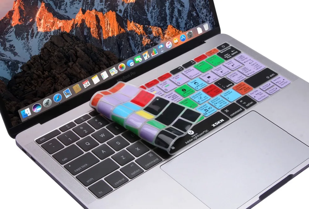 Чехол для клавиатуры XSKN Smart Skin прочная силиконовая пленка Macbook 12 дюймов A1534 дизайн