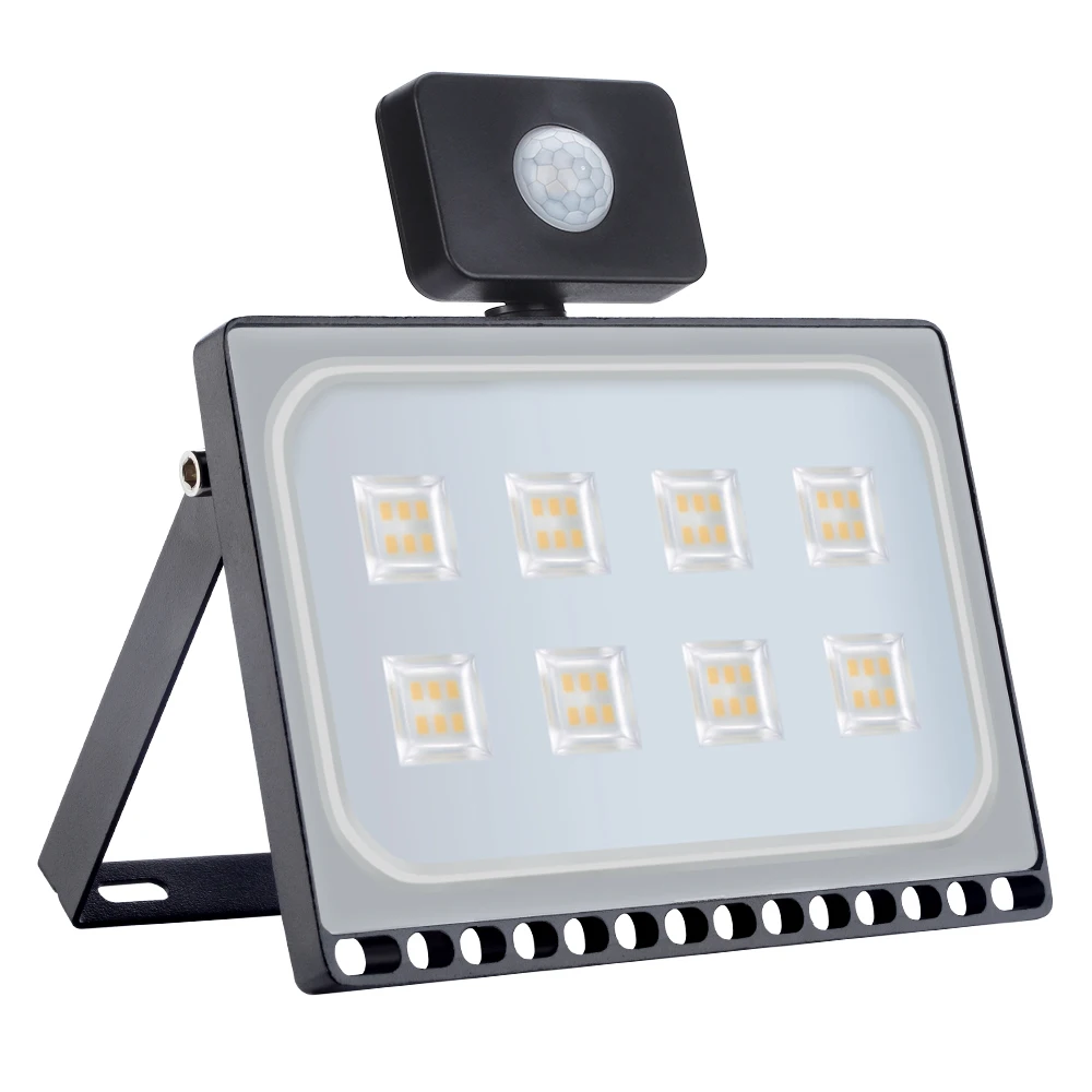 1 шт ультратонкий светодиодный датчик движения поток света 50 W 110 V 220