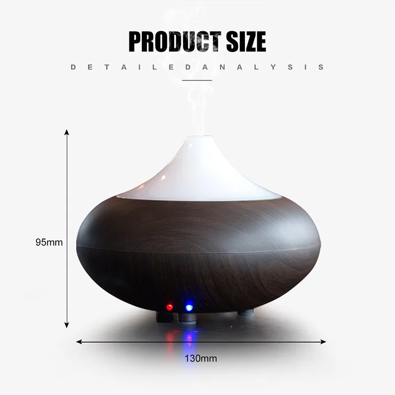 Ультразвуковой аромадиффузор для ароматерапии увлажнитель воздуха дома