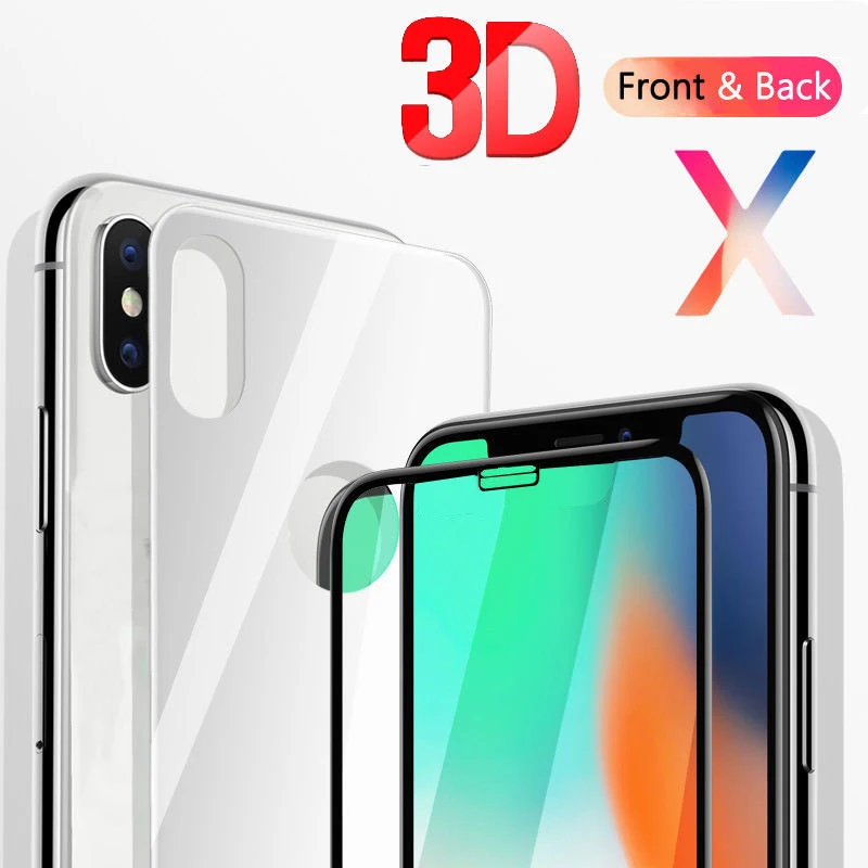 

Закаленное стекло YKSPACE с закругленными краями и полным покрытием для iPhone X XS Max XR 10 4D