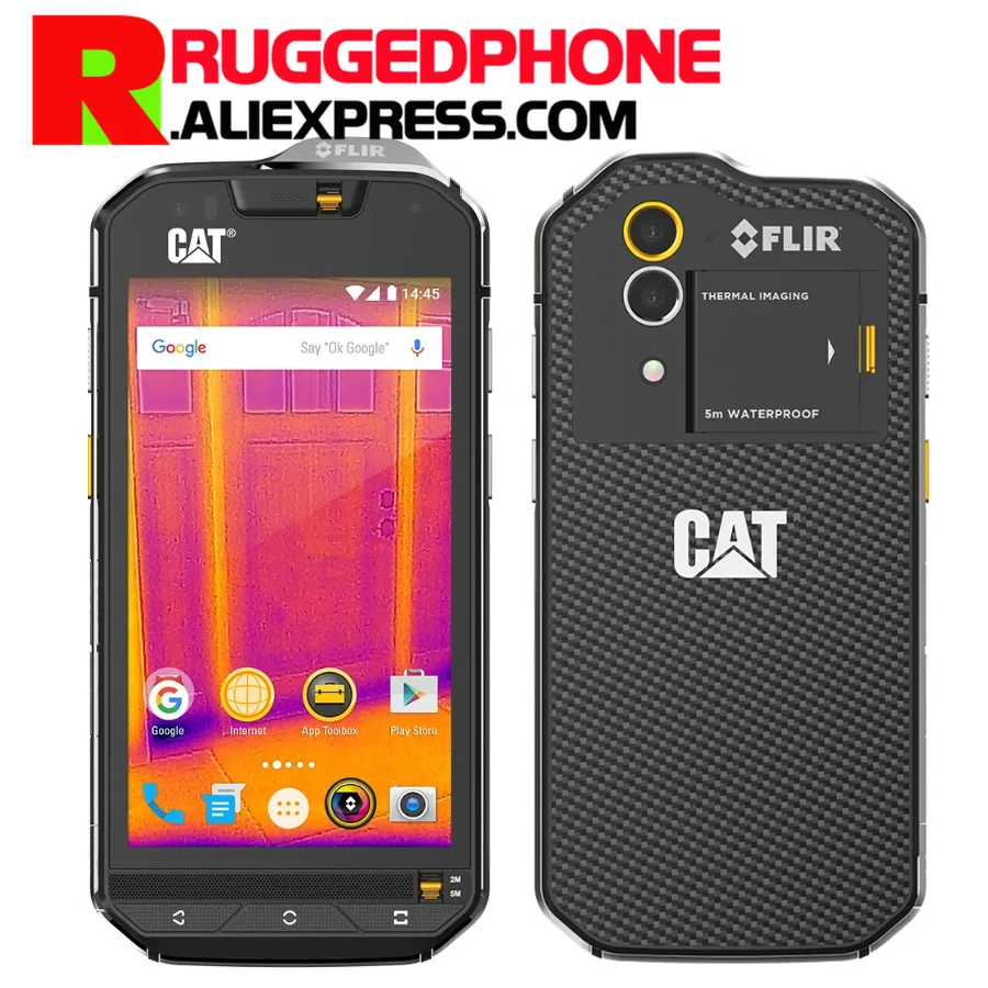 Новый бренд CAT S60 IP68 водонепроницаемый мобильный телефон 4G LTE пылезащитный 4 7 &quot3