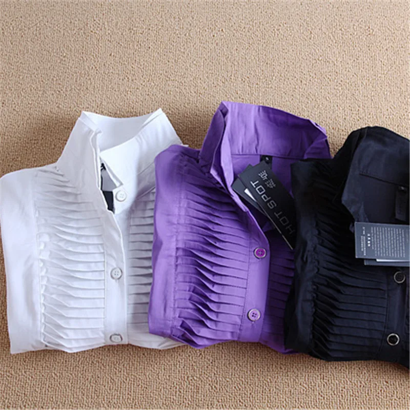 Новое поступление женская блузка белая блуза с длинным рукавом элегантные топы