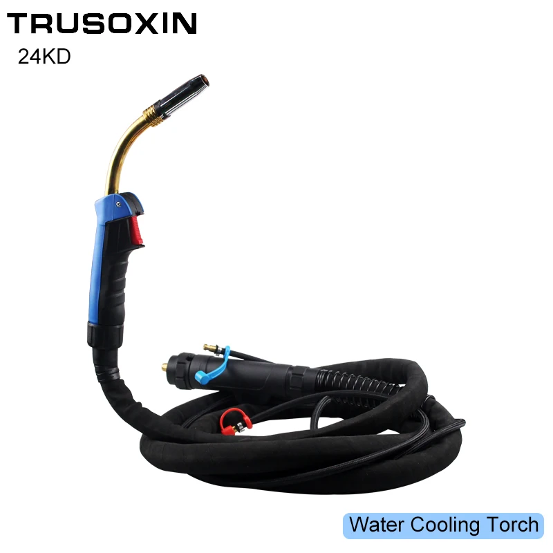 Welding accessories  24KD Water Cooling CO2 MIG Welding Gun/Welding Torch for MIG MAGNBC NB inverter DC welding  Machine