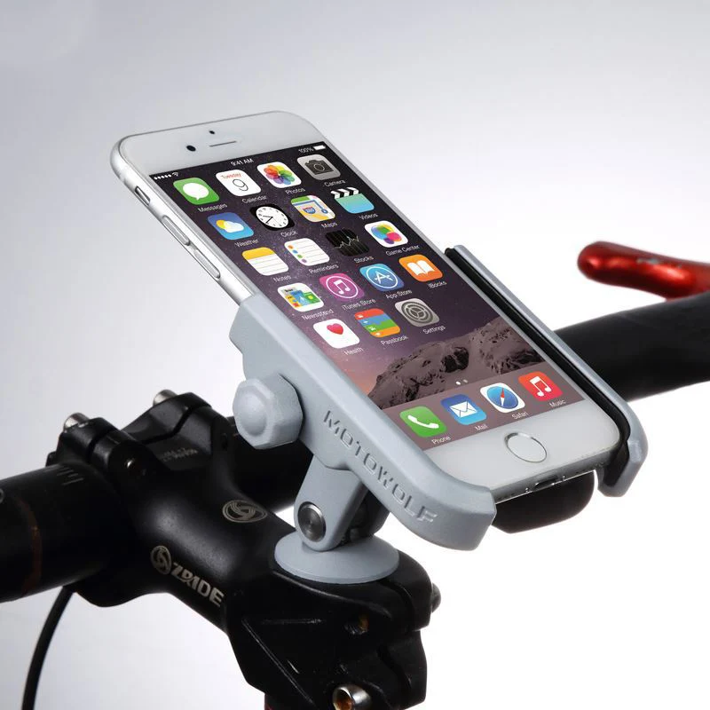 Aluminum Alloy Handlebar Bicycle Stem Cap Mount Mirror Holder Universal Cell Phone Grip Stand for 4-6 inch GPS | Мобильные телефоны