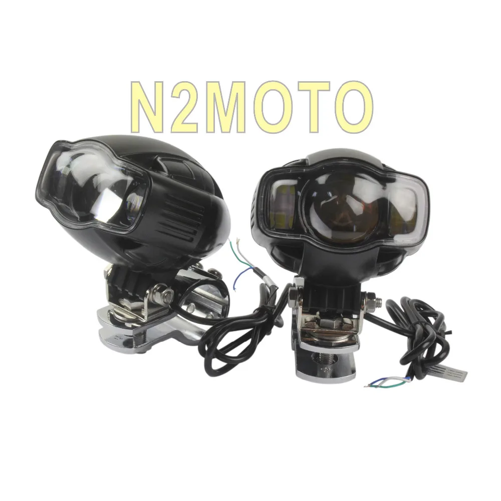 Мотоциклы 20 Вт светодиодный фонарь с кронштейном 1 1/2 &quot1 1/4&quot 1/8