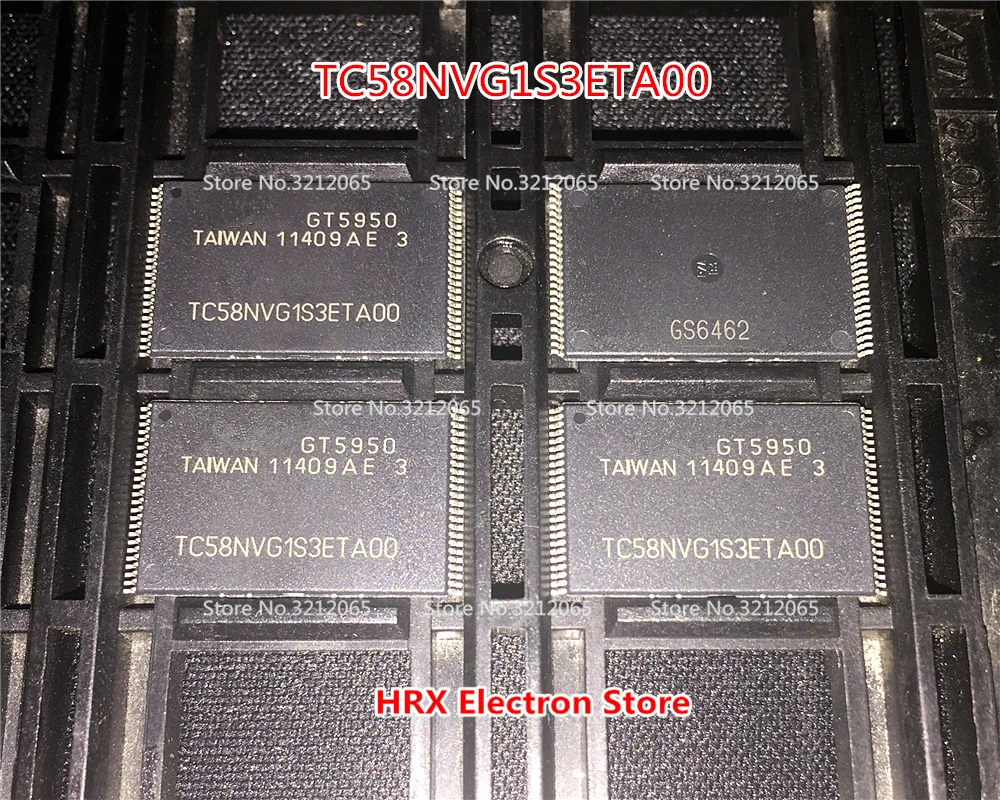100% Новый оригинальный TC58NVG1S3ETA00 TSOP48 TC58NVG1S3ETAOO (5 20 шт)|chip| |