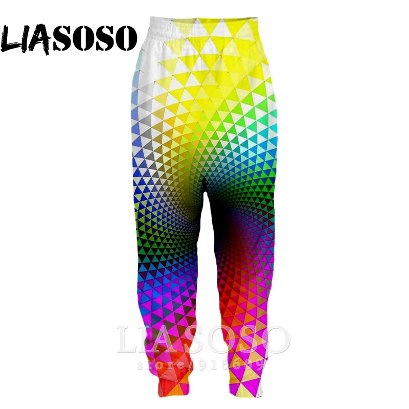 Брюки спортивные мужские/женские в стиле Харадзюку цветные крутые