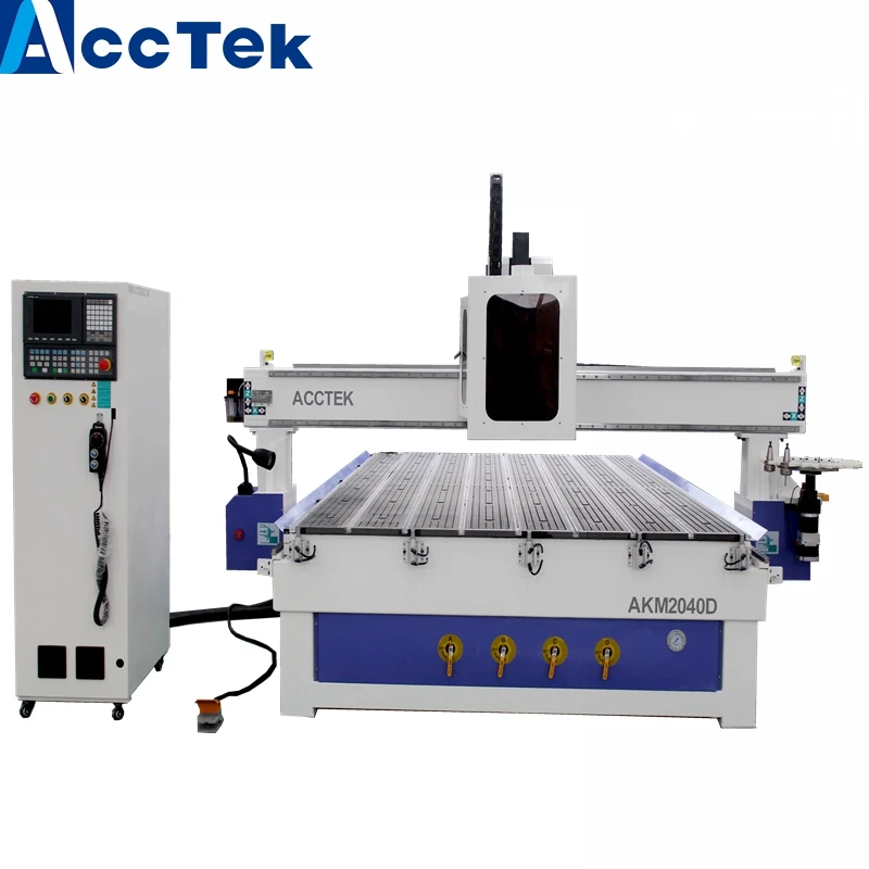 ATC деревообрабатывающий фрезерный станок с ЧПУ автоматический сменный