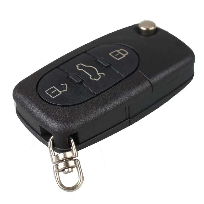 IZTOSS Replacement 3 Buttons Flip Car Key Case Shell Fob For Audi TT A4 A6 A8 With Blade | Автомобили и мотоциклы