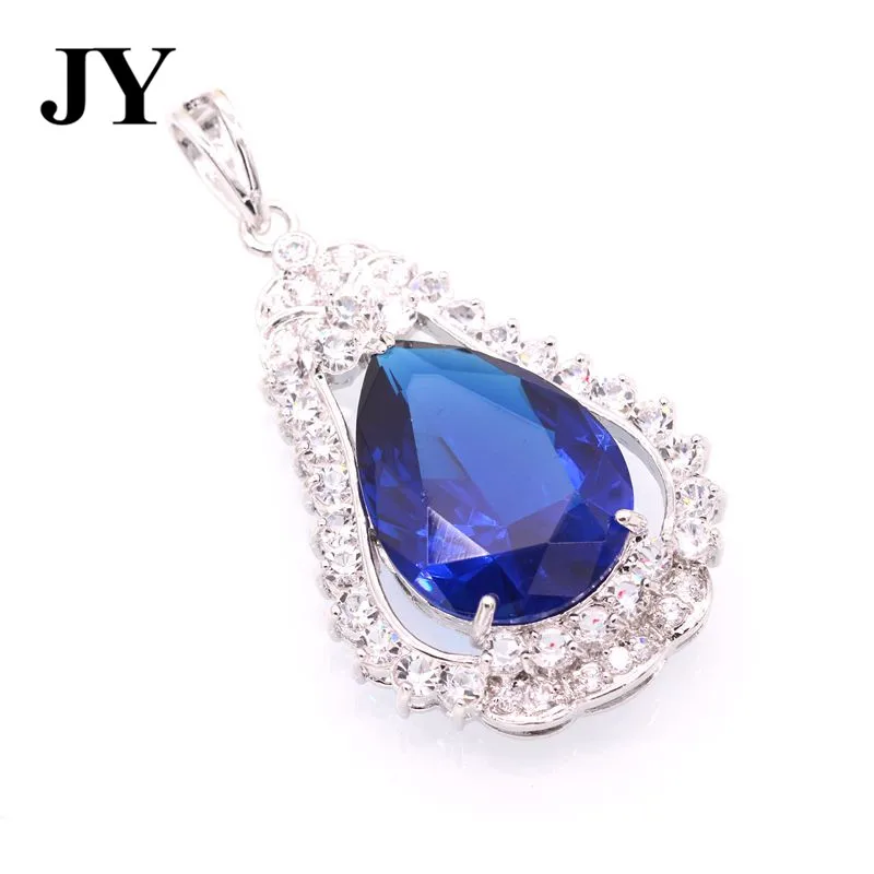Jyfashion серебро Цвет Голубой Подвеска для Для женщин женские Best любовь подарок друг