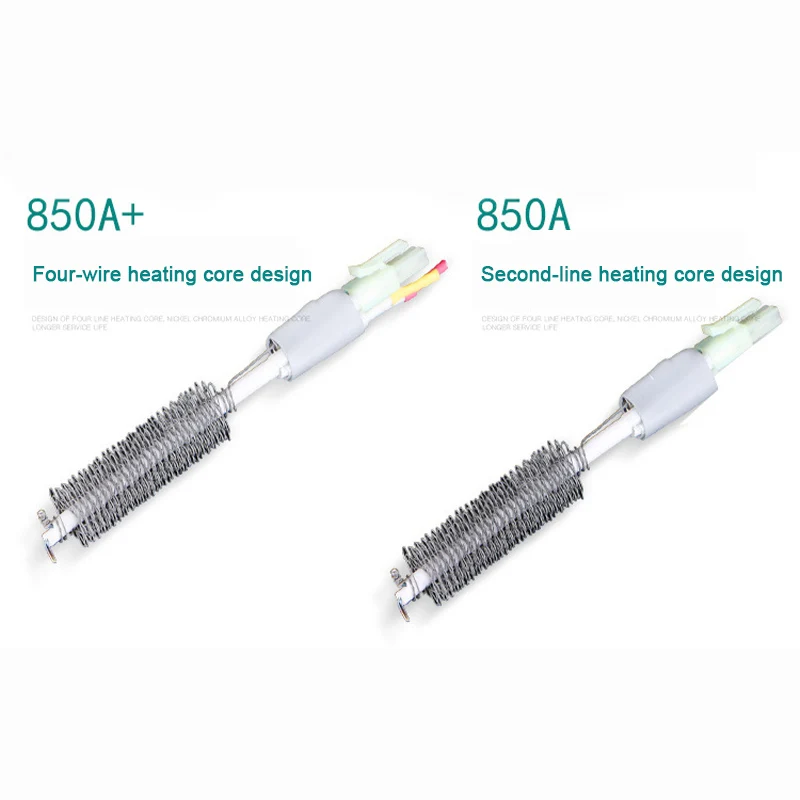 Quick 850A SMD паяльная станция антистатическое Спаивание горячим воздухом станция с 3 шт сопла для материнская плата телефона ремонт