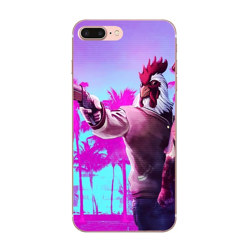 Для LG G2 G3 G4 G5 G6 G7 K4 K7 K8 K10 K12 K40 Mini Plus Stylus ThinQ 2016 2017 2018 ТПУ чехлы накладки Cool Game Hotline Miami |
