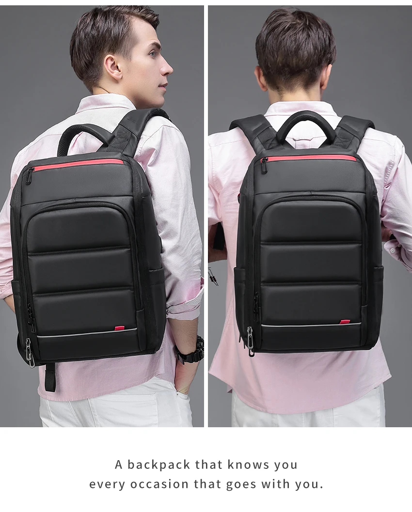 Smart backpacks Multifunctional waterproof backpack USB interface laptop Travel Backpack Large capacity teen student bag
