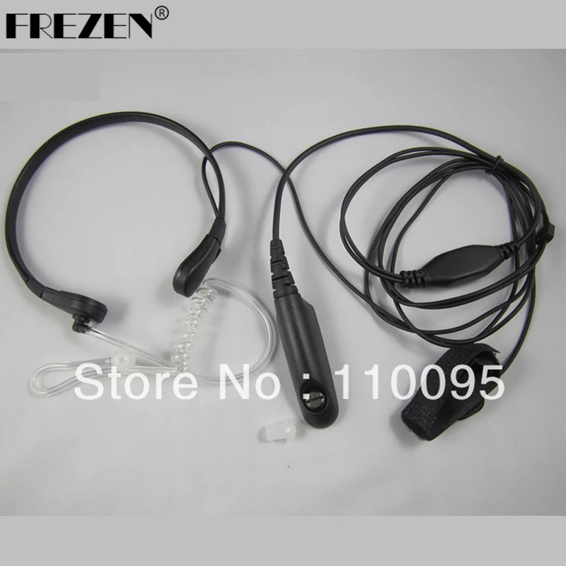 Throat Mic Earpiece/Headset For Motorola Walkie Talkie Radios GP328/340/GP 338/PTX760 Walkie talkie