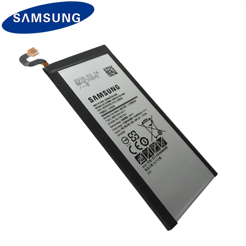 samsung телефон Батарея EB-BG928ABE для samsung Galaxy S6 Edge Plus SM-G9280 G928P G928F G928V G9287 плюс S6edge+ 3000 мАч