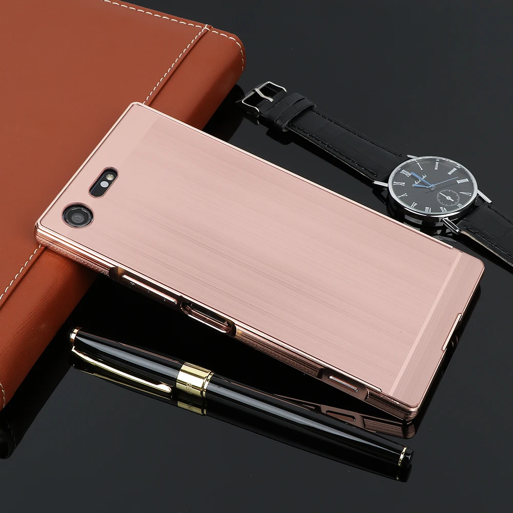 Для Sony Xperia XZ Премиум Чехол матовый для задней крышки, Твердый чехол с пластинчатый металл рамка чехол для Sony Xperia XZ Премиум F8332 чехол