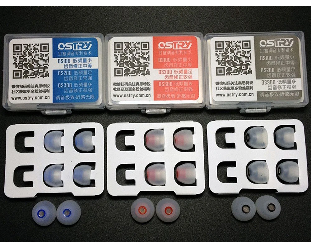 OSTRY OS100 / OS200 OS300 Earphone Turning Tips all | Электроника