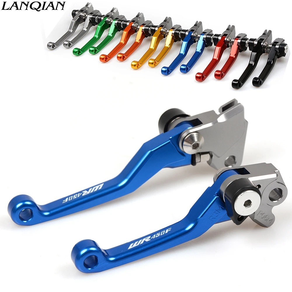 Рычаги тормозной муфты с алюминиевой ручкой для мотоцикла CNC YAMAHA WR450F WR 450F 450 F 2001 2002