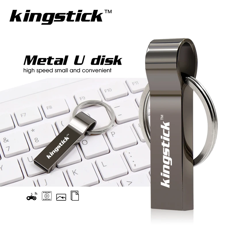 С брелоком USB флеш накопитель 16 ГБ 32 64 Гб 128 4 память флешка 8 Флешка usb диск|USB