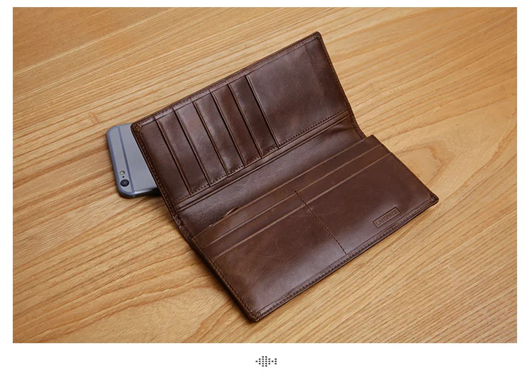 Мужской кошелек LANSPACE из натуральной кожи дизайнерские кошельки для монет