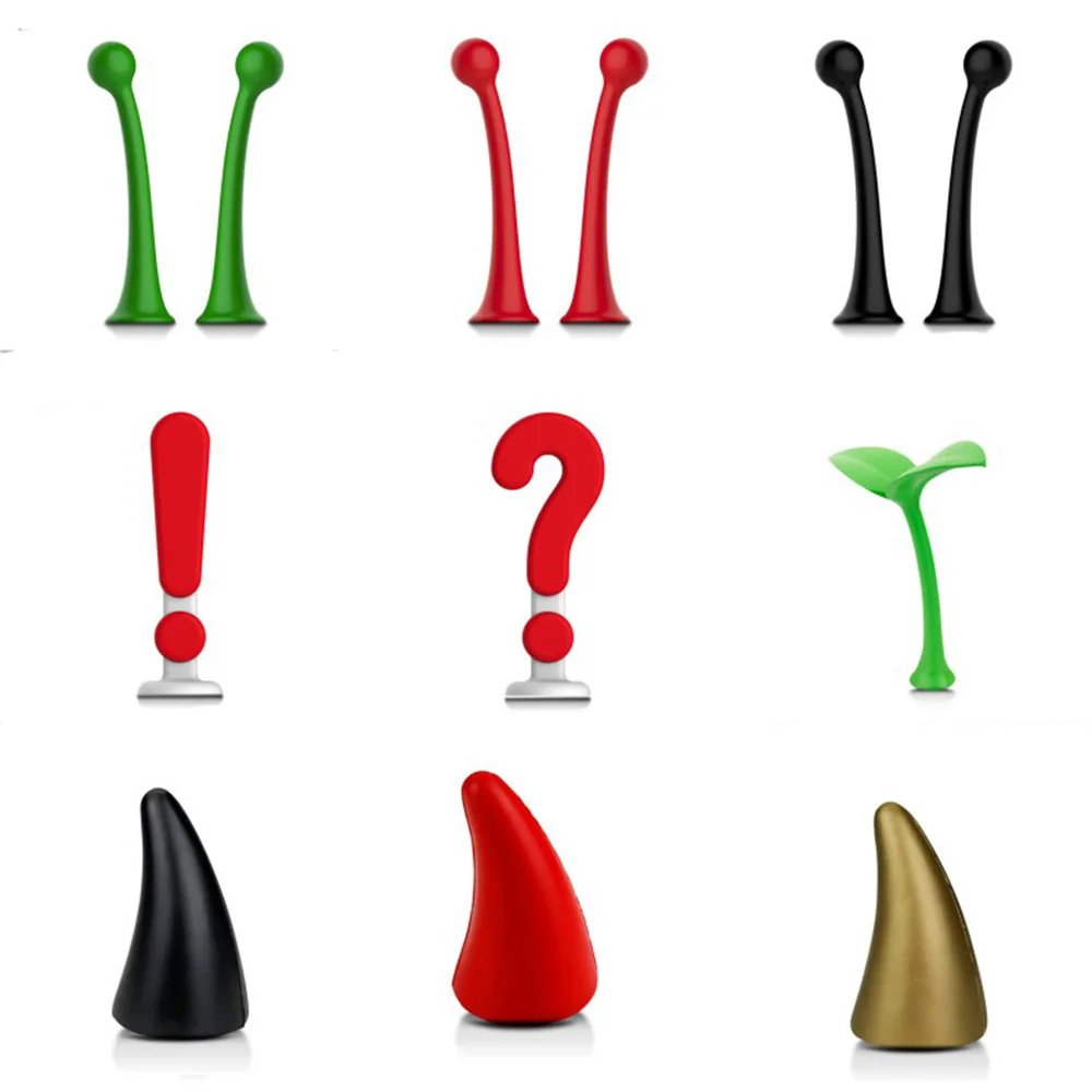 3D рассада демон Угол анти столкновения Авто крыша декоративная наклейка для