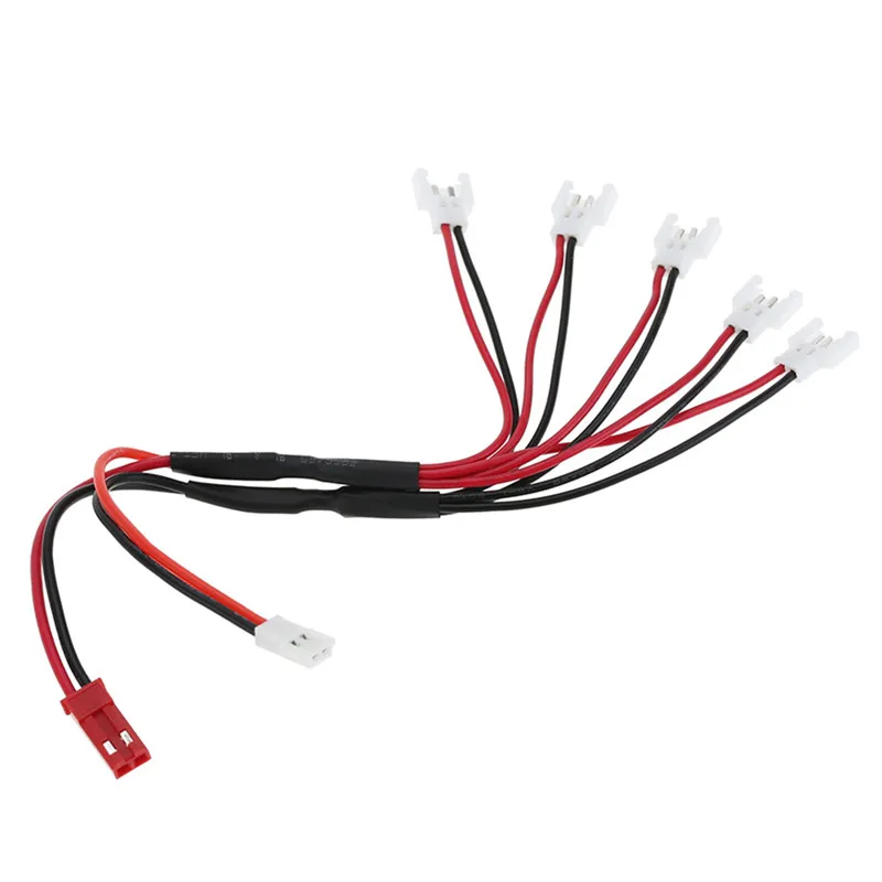 RC игрушки Lipo шнур для зарядки батареи XH + JST разъем (5 в 1) Кабель зарядного