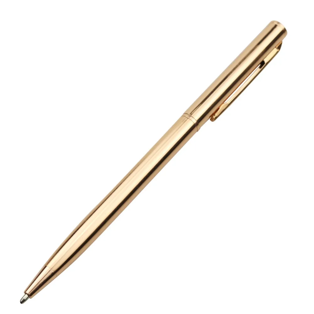 30 Pcs 1.0mm Ballpoint Pen OR Refill 100 pcs Metallic Signature Business Office Gift Pen Gold Silver Rose Gold Good Feel images - 6