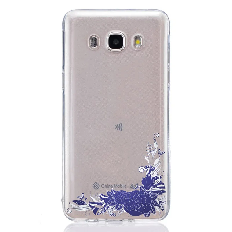 Чехол для Samsung Galaxy J1 J2 J3 J5 J7 prime J120 J320 J330 J530F из ТПУ с красочными мягкими розовыми