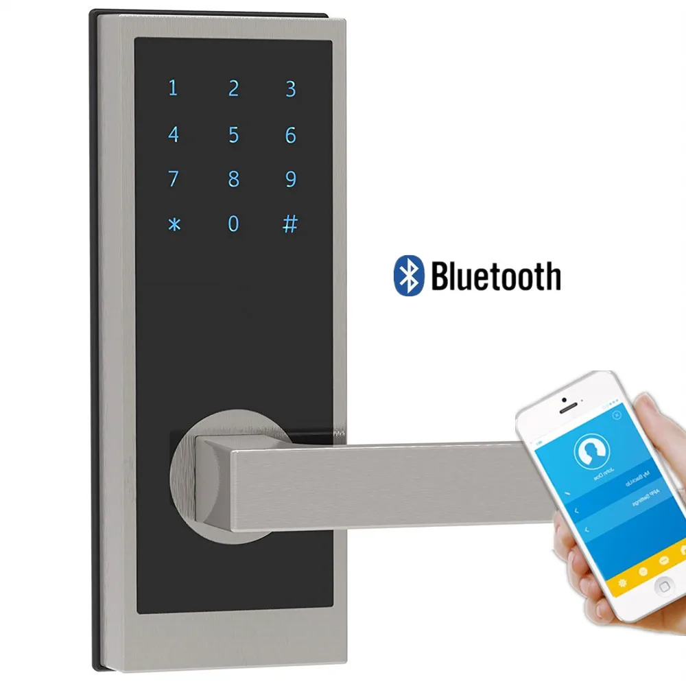 Бесключевое приложение Bluetooth умный велосипедный замок, Противоугонная сигнализация и водонепроницаемый для личного, семейного или школьного и т. д