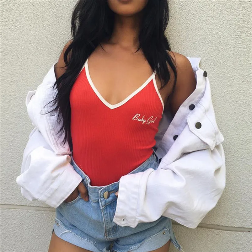 Женский комбинезон на тонких бретельках Летний без рукавов J42 2019 | Женская одежда