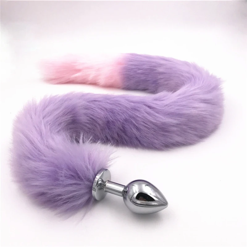 Stainless Steel Anal Plugs Tail Butt Plug Faux Animal Stopper Erotic Toys Funny Sex for Woman H8-5-133B | Красота и здоровье