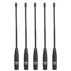 Двухдиапазонная мягкая антенна Nagoya NA-701 BNC 144430 МГц с высоким коэффициентом усиления 10 Вт NA701 для рации ICOM Yeasu Kenwood, 5 шт.