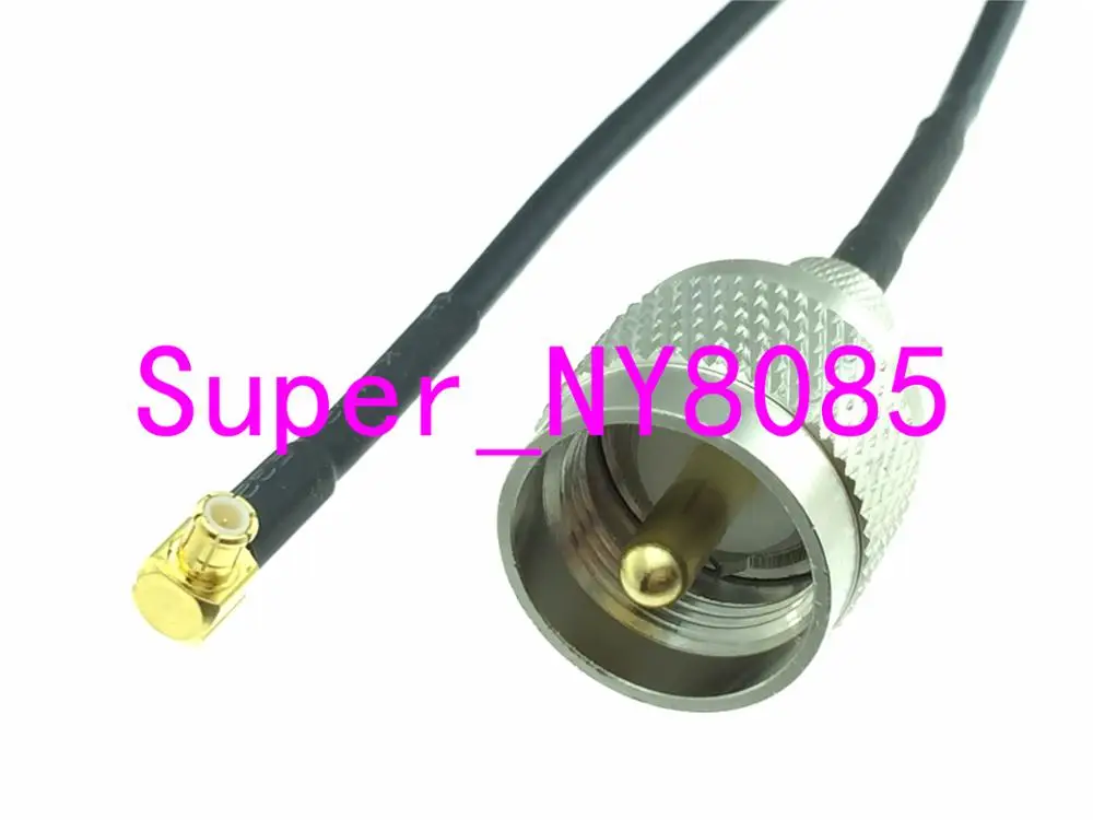 

RG174 Cable UHF Male Plug to MCX Male Plug Right angle 6inch~10FT