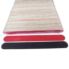 10 шт.партия, пилки для ногтей Sainndg, черные, красные, для маникюра, УФ-гель-полировщик, инструменты для педикюра