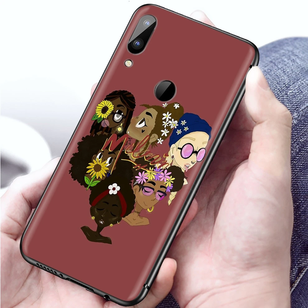 Lavaza Черный Девушка волшебный меланин поппин чехол для Xiaomi Redmi Note 8 8A 7 6 6A 5 5A 4 4X 4A Go Pro