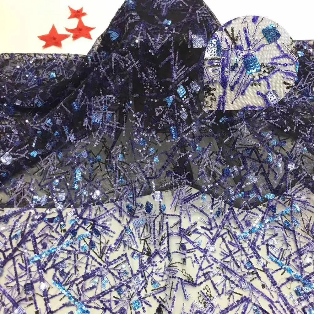 Высококачественная нигерийская ткань Anan-7326 для вечеринки Новая африканская