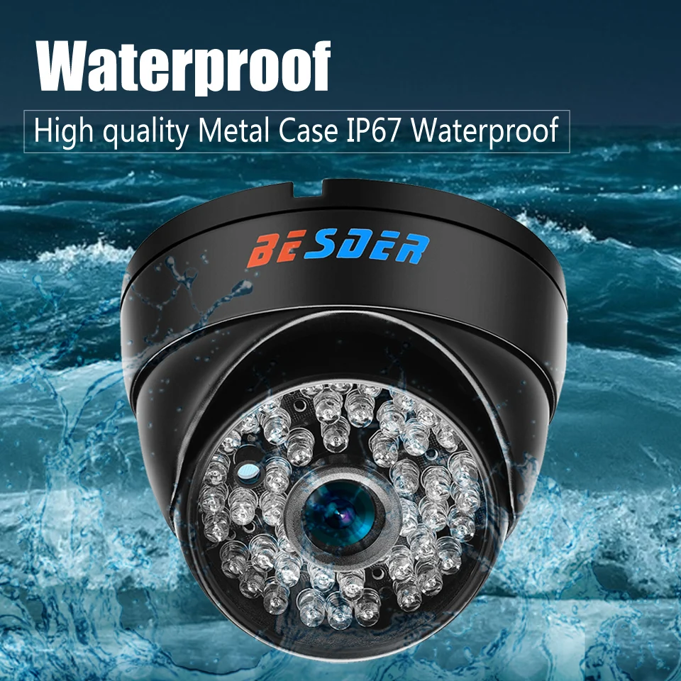 Besder металла Водонепроницаемый купол в помещении на открытом воздухе P2P 1.0