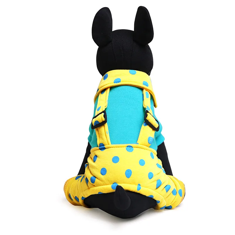 2017 New arrivals Free shipping cute dog rompers jumpsuits in Spring and Autumn clothes 3 colors 5 sizes | Дом и сад
